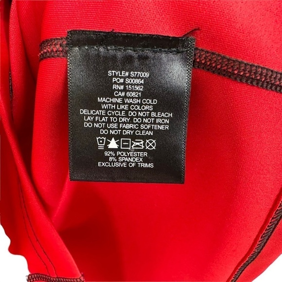 Sunice Mens Alexander SuperliteFX Stretch Thermal Half-Zip Pullover Sz Large Red - Picture 7 of 8